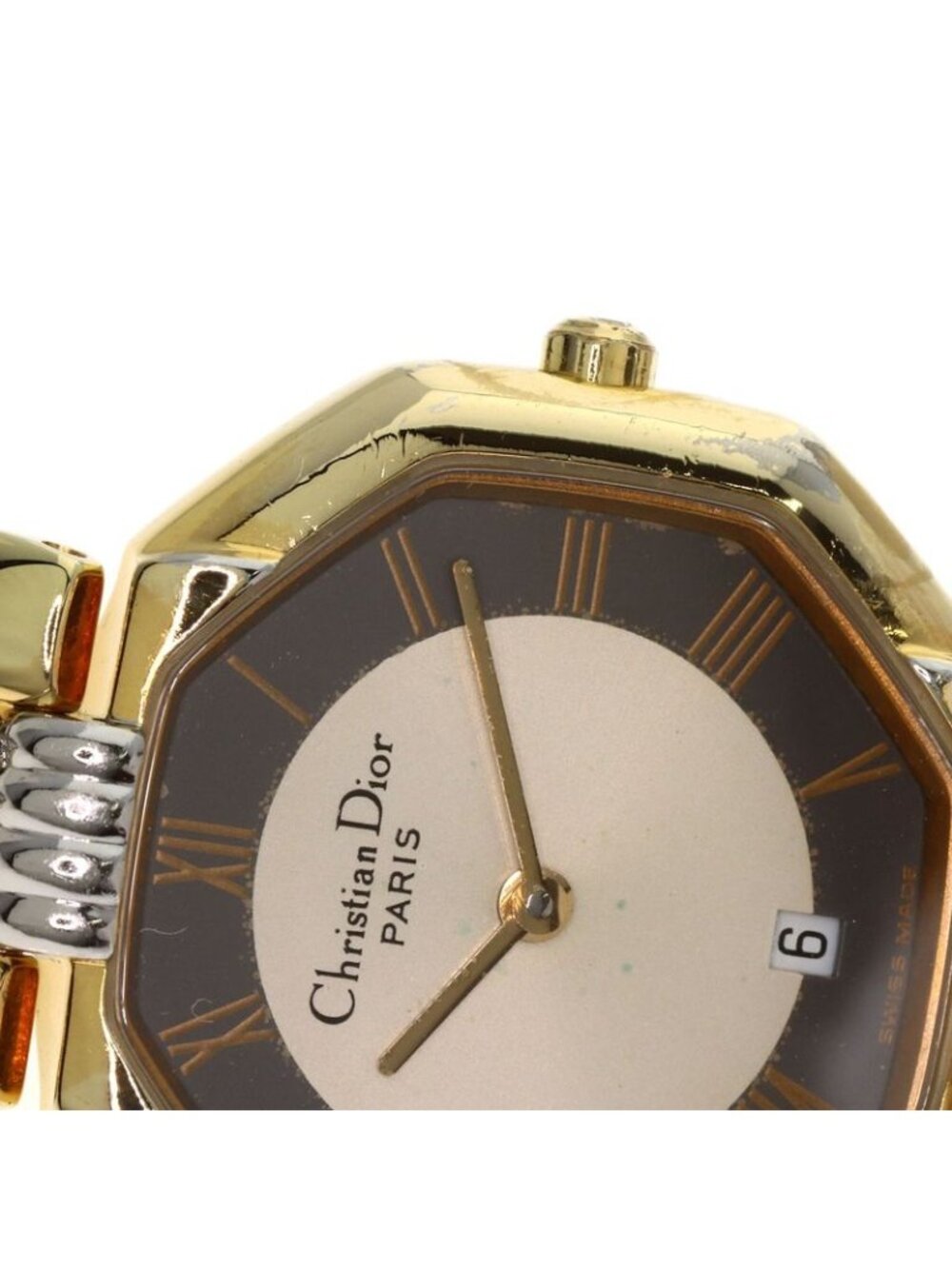 Dior Christian Octagon Watch SS Ssxgp - Picture 13 of 15